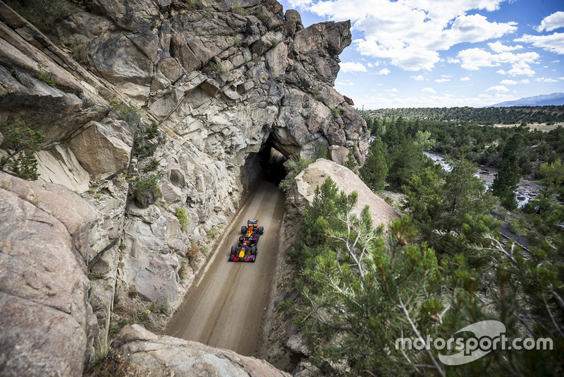 Max Verstappen, Red Bull Racing BR7, in Colorado