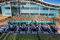 Празднования в Mercedes AMG F1