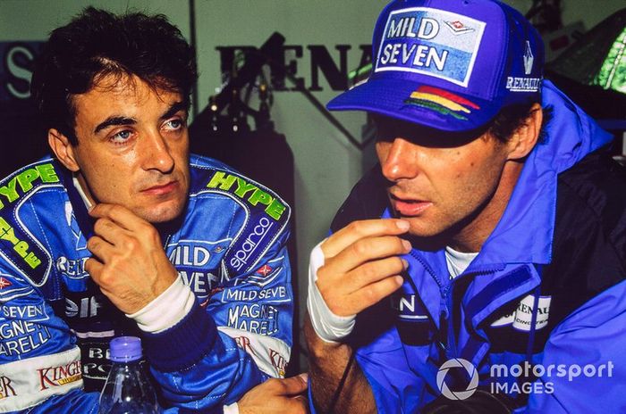 Jean Alesi, Benetton, Gerhard Berger, Benetton