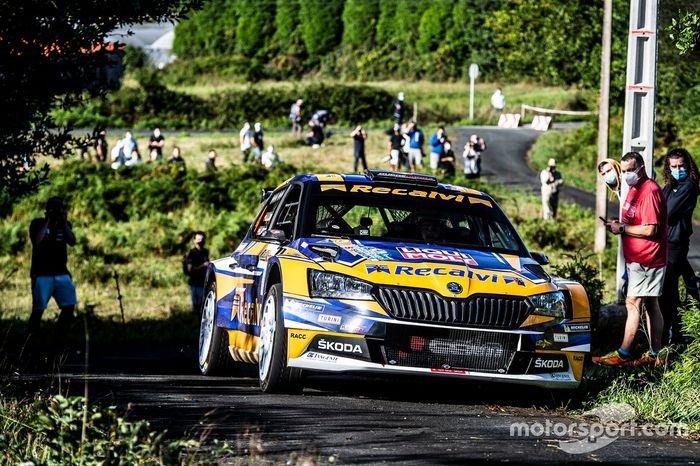 José Antonio Suárez, Alberto Iglesias, Skoda Fabia R5  