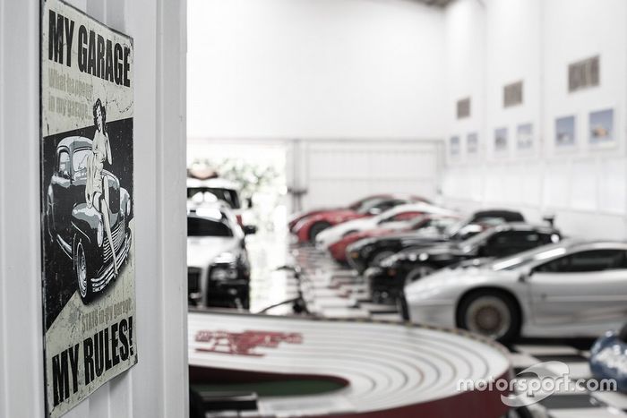 Decoração da garagem