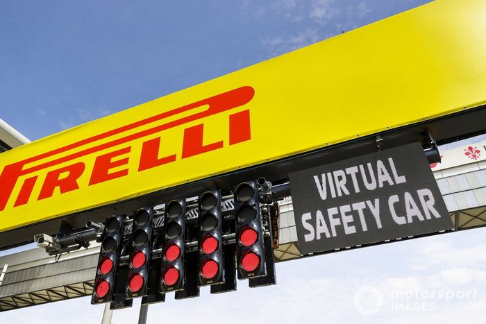 Luces de salida del Circuito de Mugello 