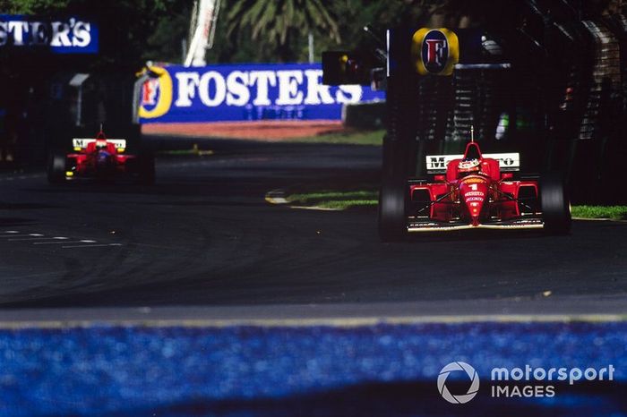 Michael Schumacher, Ferrari F310 -Australia 1996-: abandono