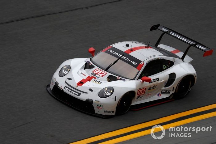 #912 Porsche GT Team Porsche 911 RSR - 19, GTLM: Laurens Vanthoor, Earl Bamber, Mathieu Jaminet