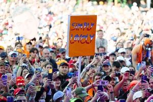 Fans of Max Verstappen, Red Bull Racing