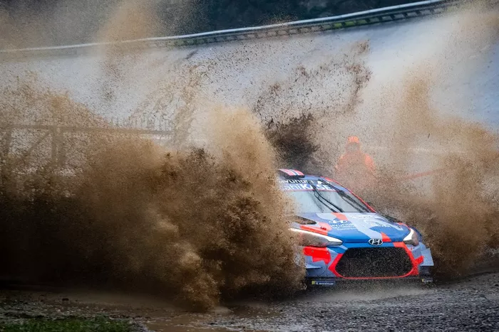 Ole Christian Veiby, Jonas Andersson, Hyundai Motorsport Hyundai i20 Coupe WRC