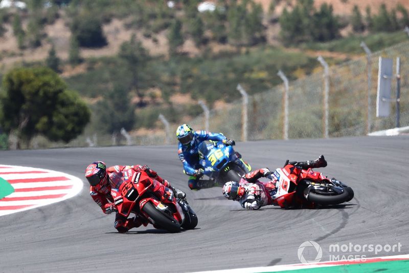 Caída de Johann Zarco, Pramac Racing 