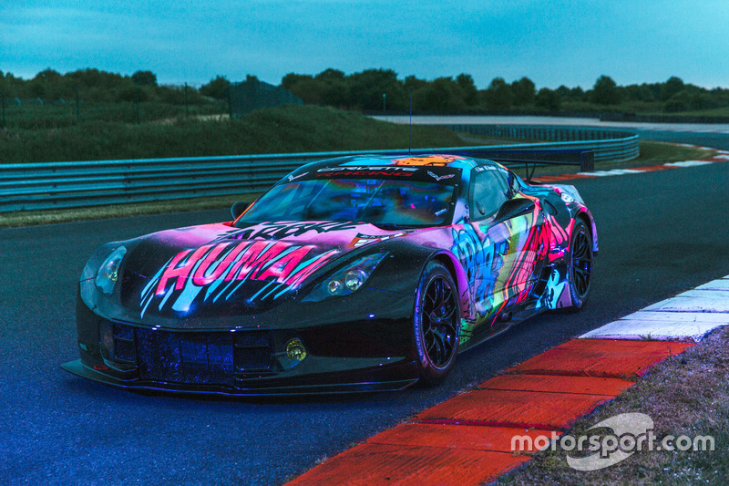 Ливрея Human автомбиля №50 Chevrolet Corvette C7.R команды Larbre Competition