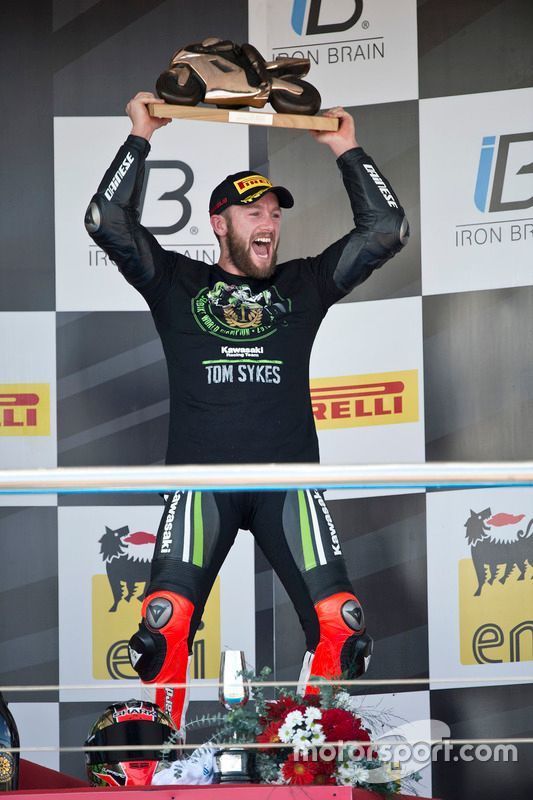 Tom Sykes, Kawasaki Racing, ganador Jerez, 2013