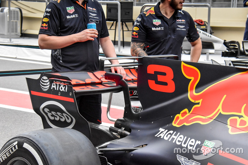 Aileron arrière de la Red Bull Racing RB13