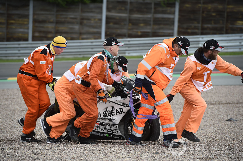 Alvaro Bautista, Aspar Racing Team crash