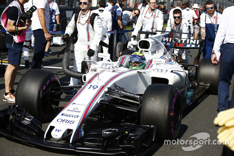 Massa se lució en el GP de Australia, pero...