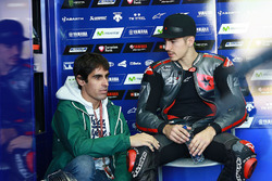 Maverick Vinales, Yamaha Factory Racing, et Julian Simon