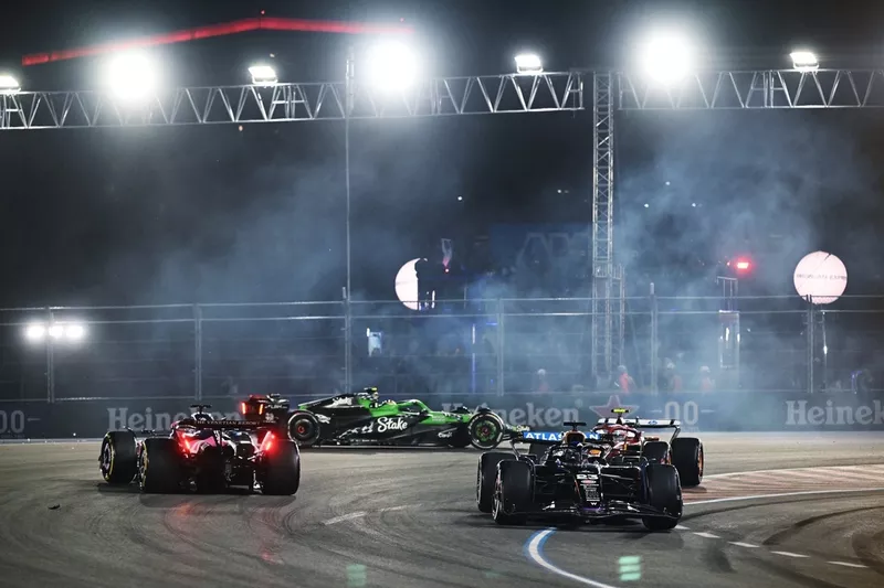 Lewis Hamilton, Ferrari, Pierre Gasly, Alpine, Gabriel Bortoleto, Sauber, Alexander Albon, Williams