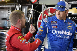 Justin Allgaier, JR Motorsports, Chevrolet Camaro TradeMark Nitrogen and Elliott Sadler, JR Motorsports, Chevrolet Camaro Chevrolet OneMain Financial