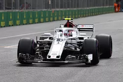Charles Leclerc, Sauber C37, sur la grille
