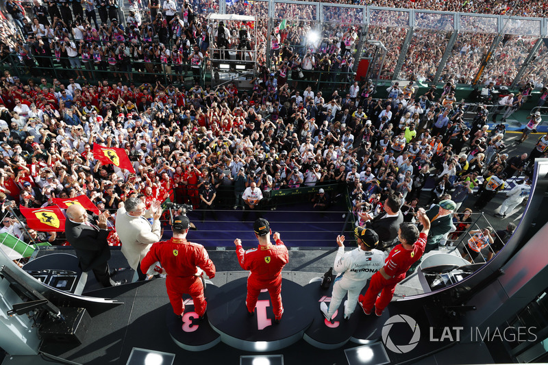 Podium GP Australia 2018