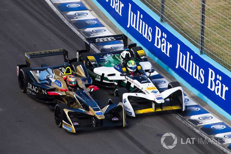 Lucas di Grassi, Audi Sport ABT Schaeffler y Jean-Eric Vergne, Techeetah