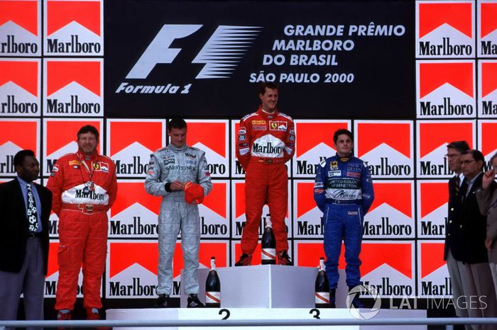 Ganador del GP de Brasil 2000: Michael Schumacher