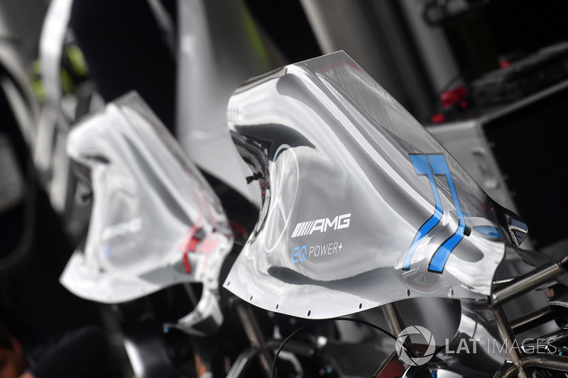 Mercedes-AMG F1 W09 bodywork detail