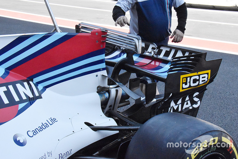 Williams FW40 parte trasera