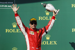Podium: Üçüncü Kimi Raikkonen, Ferrari