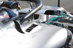 Dettaglio della Mercedes AMG F1 W09