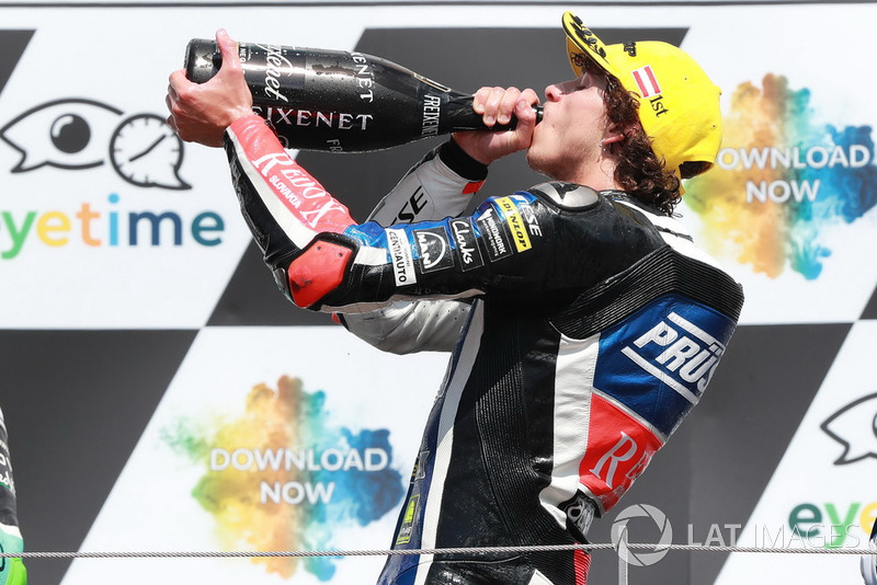Podio: Marco Bezzecchi, Prustel GP