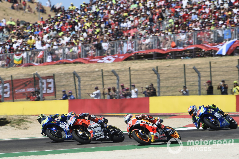 Марк Маркес, Repsol Honda Team, Андреа Янноне, Team Suzuki MotoGP, Андреа Довіціозо, Ducati Team