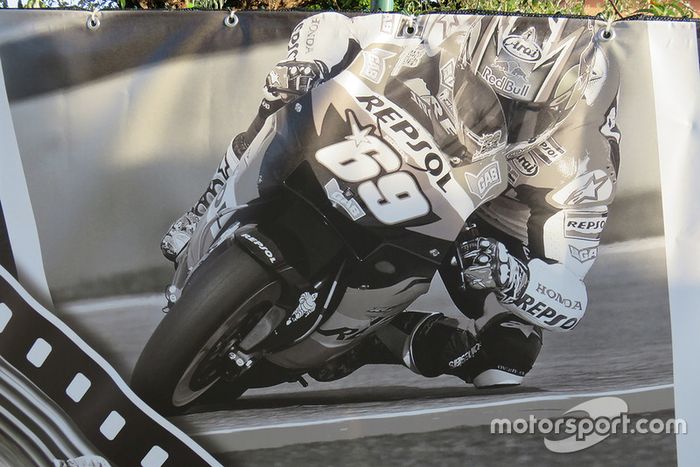 Jardín homenaje a Nicky Hayden en Misano