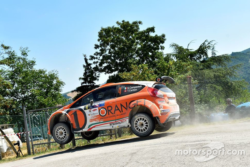 Simone Campedelli, Tania Canton, Ford Fiesta R5, Orange1 Racing