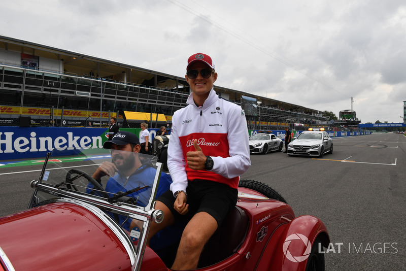 F1-es versenyzői parádé az Olasz Nagydíjról, Monzából