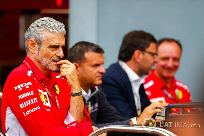 Maurizio Arrivabene, Team Principal, Ferrari 
