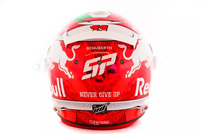 Casco de Sergio Pérez, Red Bull Racing