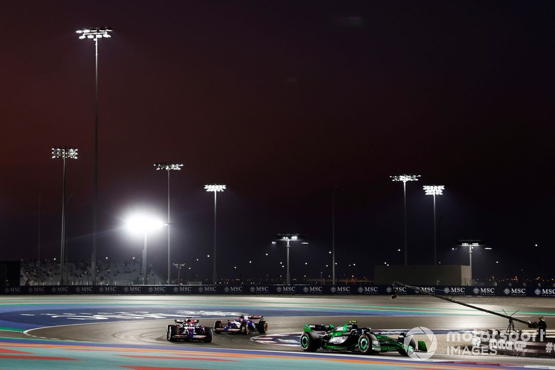 Zhou Guanyu, KICK Sauber C44, Liam Lawson, RB F1 Team VCARB 01, Yuki Tsunoda, RB F1 Team VCARB 01