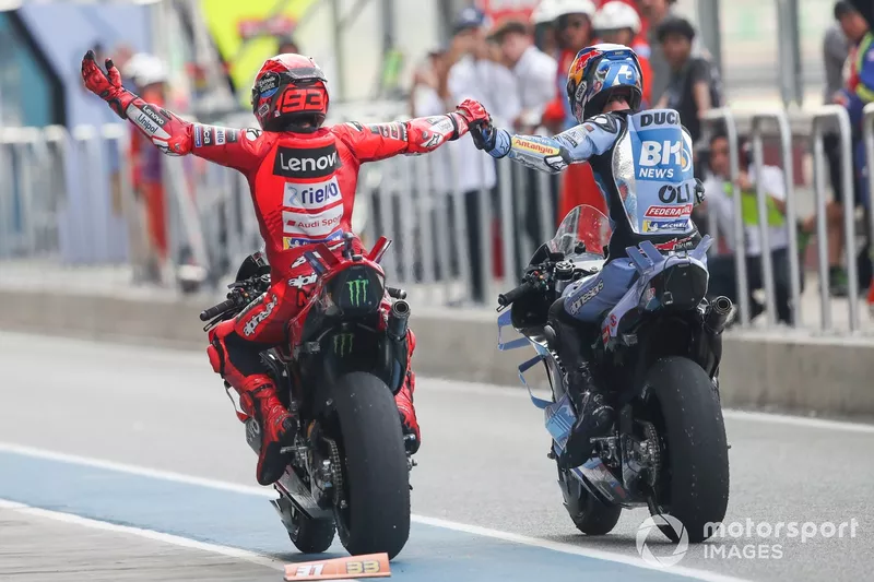 Marc Marquez, Ducati Team, Alex Marquez, Gresini Racing