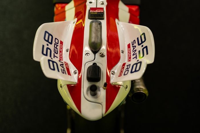 VR46 Racing Team bike detail