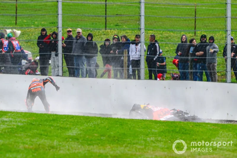 Jack Miller, Red Bull KTM Factory Racing crash