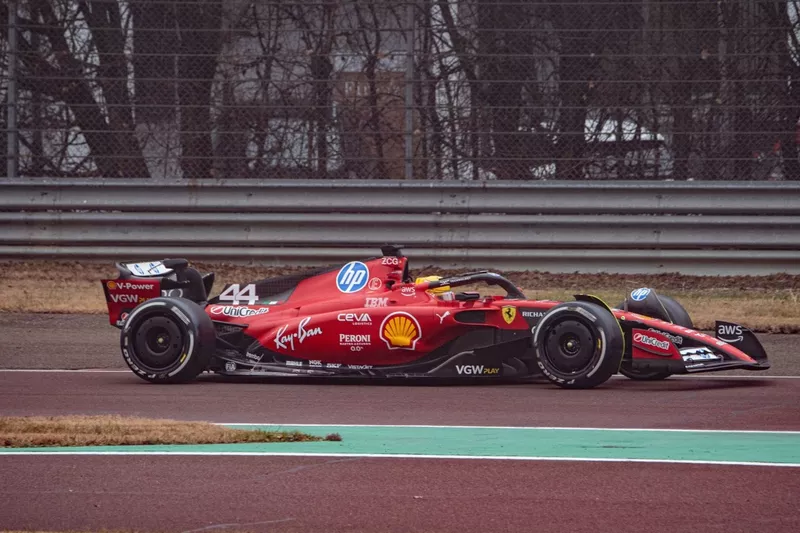 Lewis Hamilton, Ferrari  
