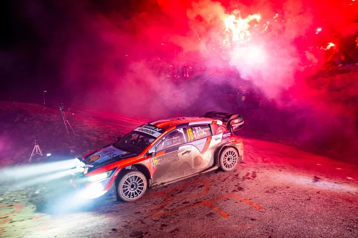 Adrien Fourmaux, Alexandre Coria, Hyundai World Rally Team Hyundai i20 N Rally1