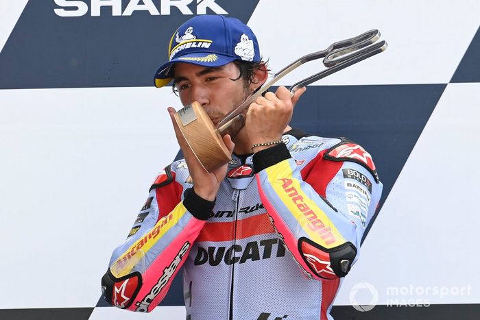 Podio: ganador de la carrera Enea Bastianini, Gresini Racing