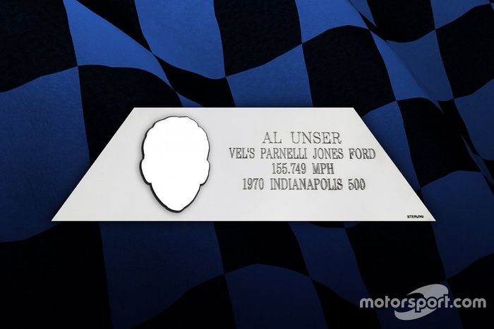 Al Unser Baby Borg Placa 2020