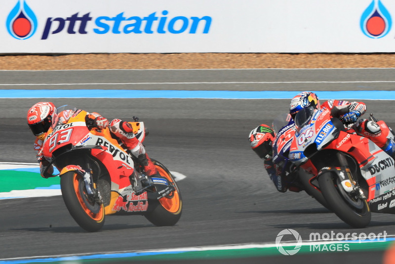 Марк Маркес, Repsol Honda Team, Андреа Довіціозо, Ducati Team