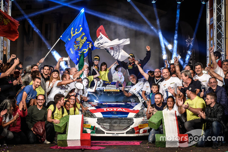 I Campioni 2018 Anna Andreussi, Paolo Andreucci, Peugeot 208 T16 R5, Peugeot Sport Italia