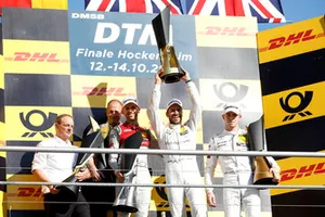 Il campione Gary Paffett, Mercedes-AMG Team HWA, secondo René Rast, Audi Sport Team Rosberg, terzo Paul Di Resta, Mercedes-AMG Team HWA, Ullrich Fritz, Team principal Mercedes-AMG HWA