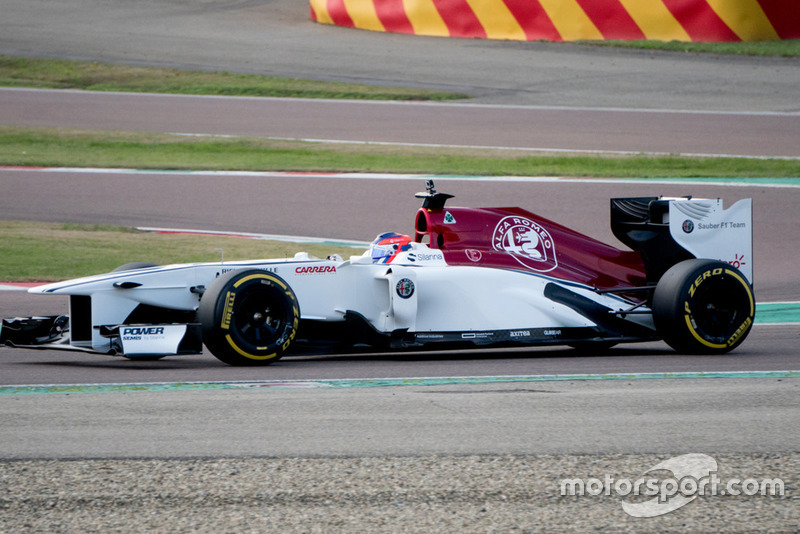 Test de Tatiana Calderón, Sauber F1