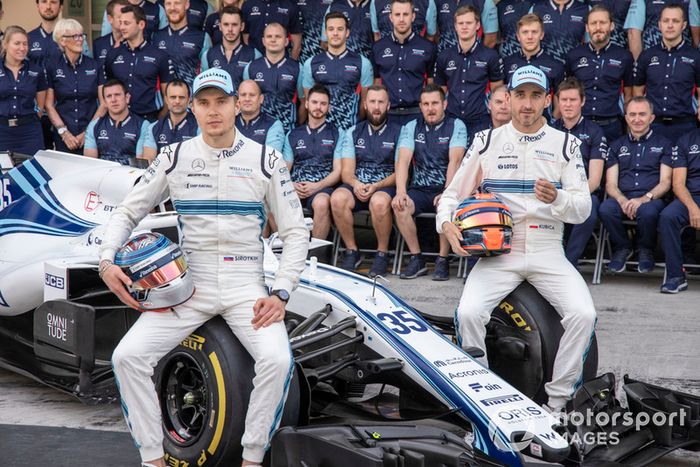 Sergey Sirotkin, Williams Racing y Robert Kubica, Williams