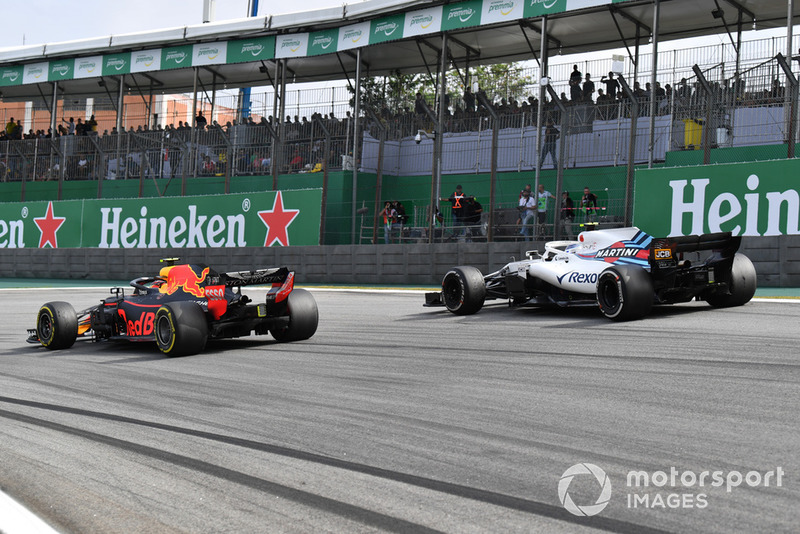Макс Ферстаппен, Red Bull Racing RB14, Сергій Сироткін, Williams FW41
