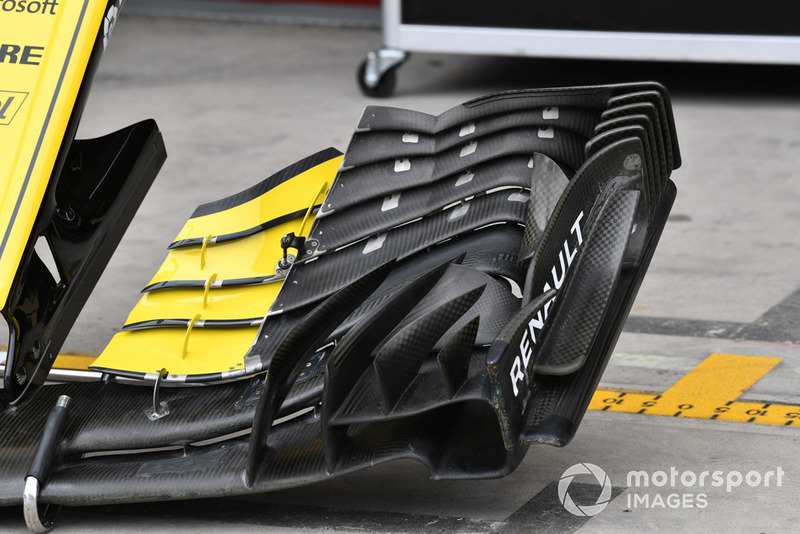 Renault Sport F1 Team R.S. 18 front wing detail