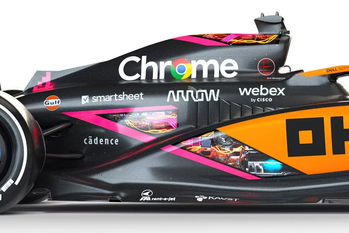 McLaren MCL36 Singapore GP special livery